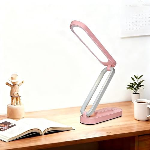 Pink Portable Rechargeable LED Table Light