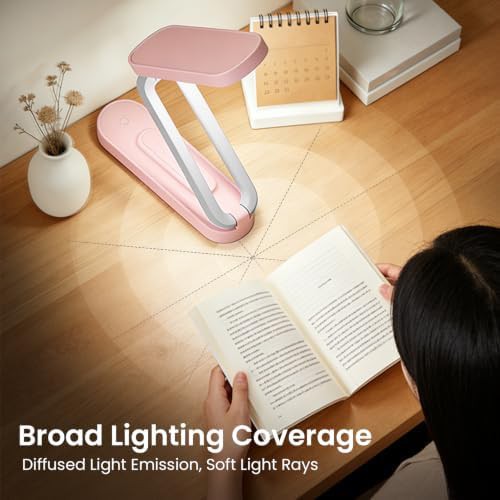 Pink Portable Rechargeable LED Table Light — photo 3