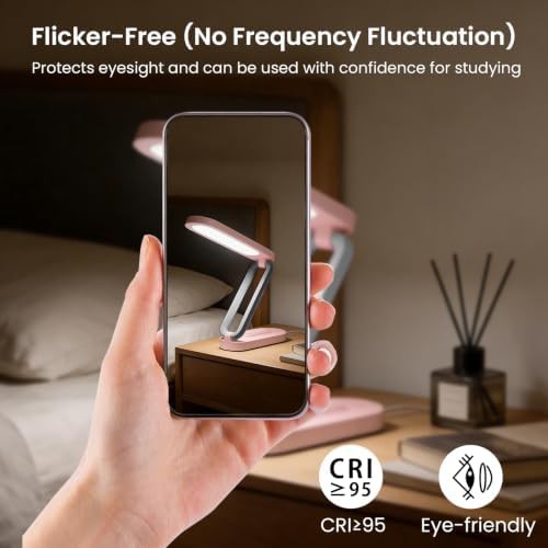 Pink Portable Rechargeable LED Table Light — photo 4