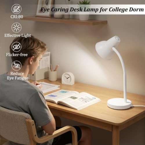 White Eye Caring Study Lamp with Gooseneck — photo 3