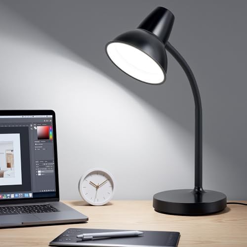 Black Flexible Eye Caring Study Lamp