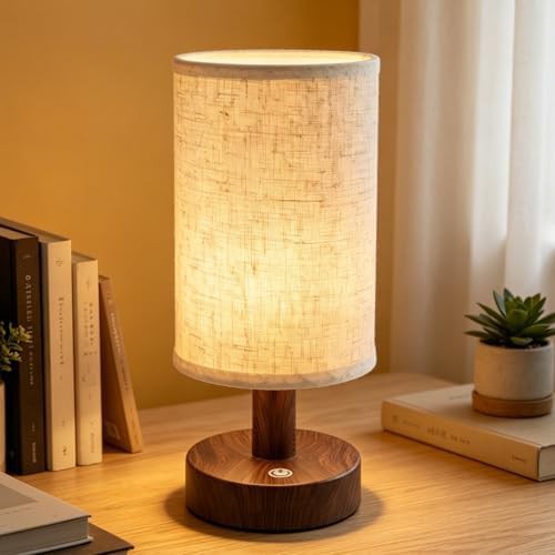 White Mini Touch Control Cordless Lamp