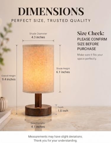 White Mini Touch Control Cordless Lamp — photo 3