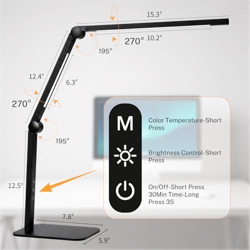 Dual Light Architect Desk Lamp — photo 5